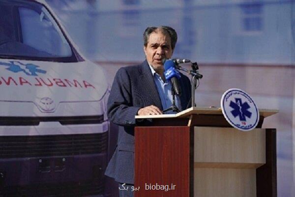 نوسازی و تجهیز ناوگان سازمان اورژانس از اولویت های دولت چهاردهم